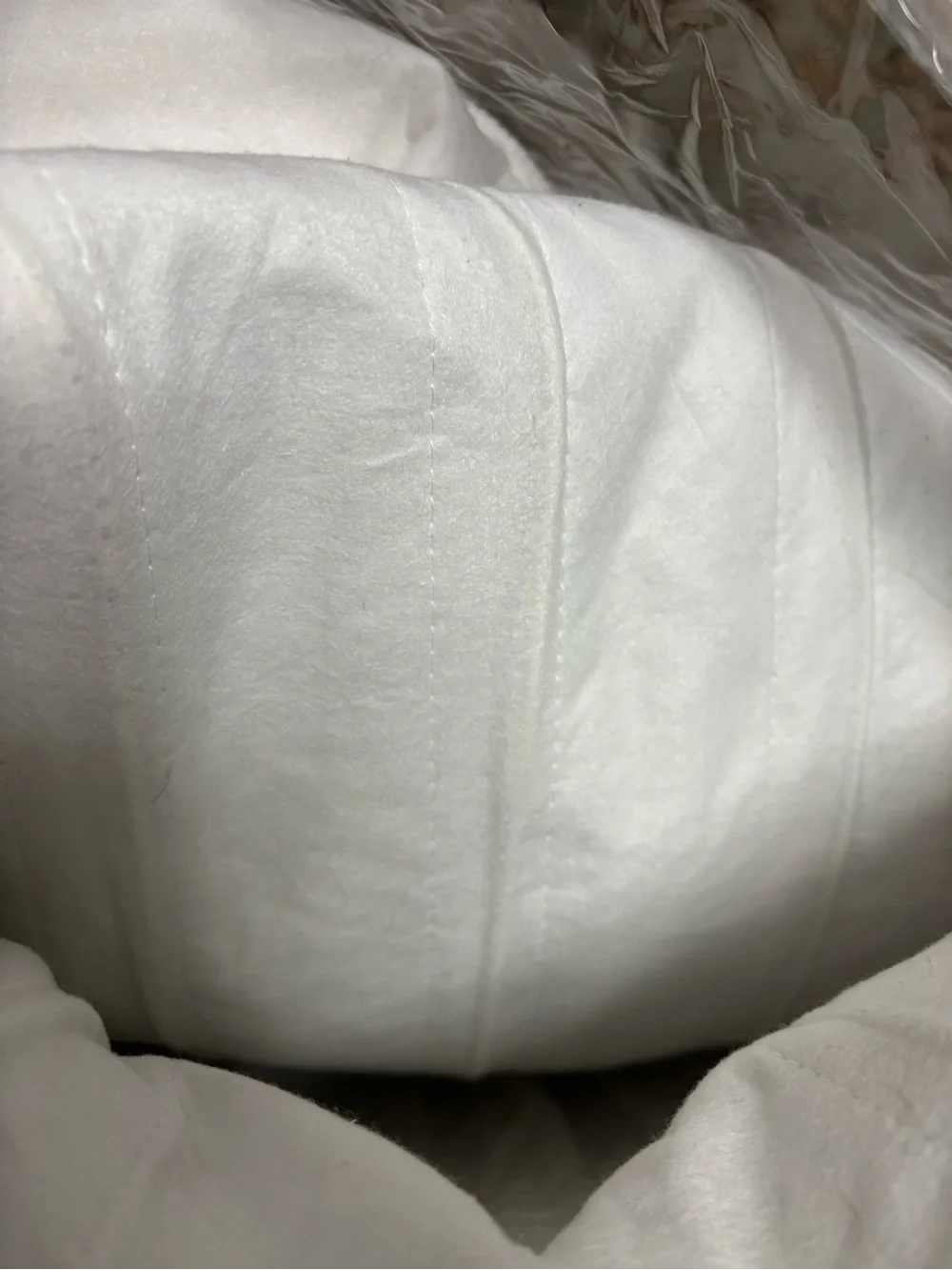 Sunbeam Full Size White Heated Mattress Pad with Gray Controller